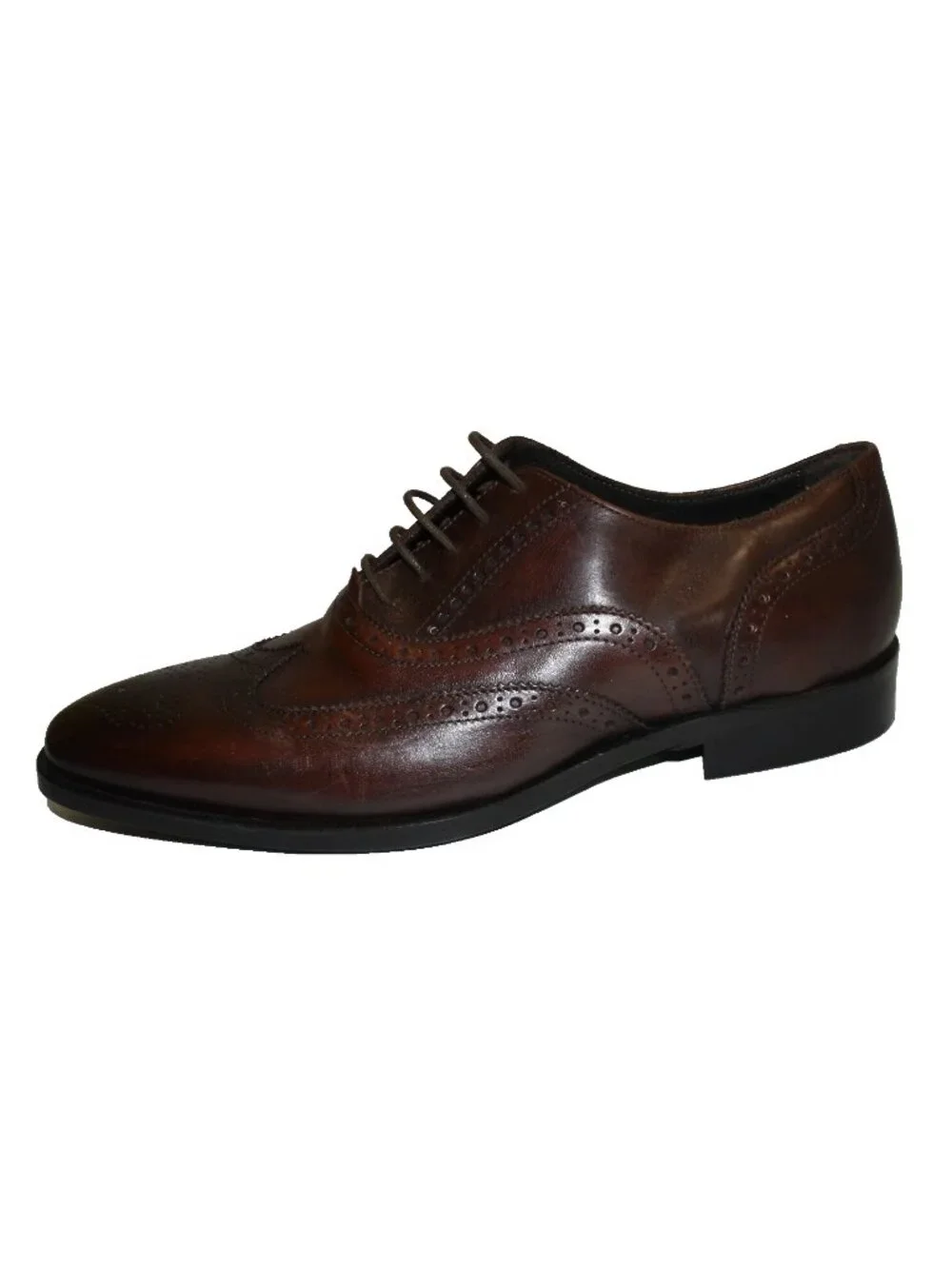 New! To Boot New York Winthrop Wingtip Leather Oxford Marron Brown 10.5 DD37